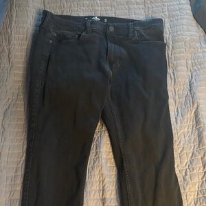 Hollister Men's Skinny Jeans - Black